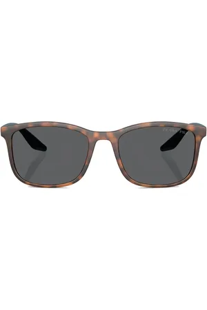 Prada Sonnenbrille mit eckigem Gestell