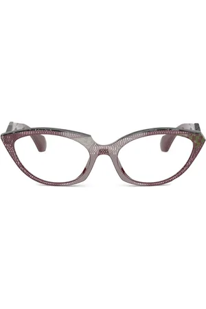 ALAIN MIKLI Brille mit Cat-Eye-Gestell