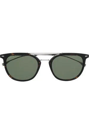 HUGO BOSS Sonnenbrille mit rundem Gestell