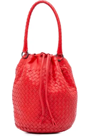 Bottega Veneta 2009 Nappa Intrecciato Beuteltasche mit Kordelzug