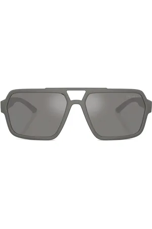 Prada Sonnenbrille mit eckigem Gestell