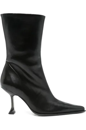 Miista Stiefel aus Leder 80mm