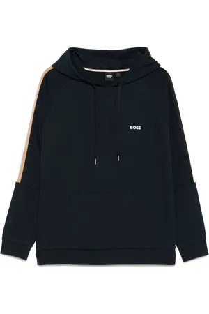 HUGO BOSS Hoodie mit Logo-Stickerei