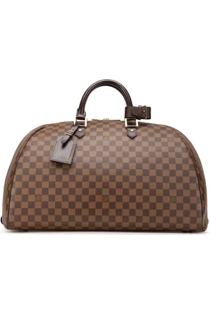 LOUIS VUITTON 2001 Damier Ebene Ribera GM Reisetasche