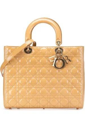 Dior 2011 große Umhängetasche aus Lackleder