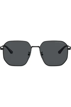 Emporio Armani Sonnenbrille mit geometrischem Gestell