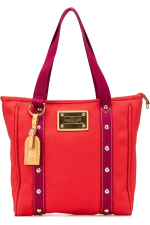 LOUIS VUITTON 2005 Antigua Cabas MM Tote Bag