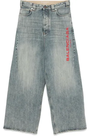 Balenciaga Jeans mit Logo-Stickerei