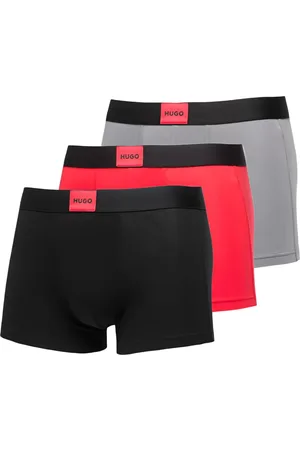 HUGO BOSS Set aus drei Boxershorts mit Logo-Bund