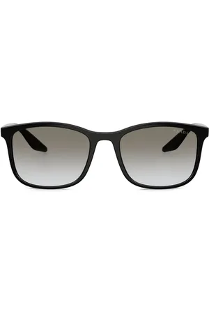 Prada Sonnenbrille mit eckigem Gestell