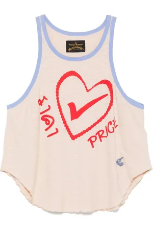 Vivienne Westwood 2018 Tanktop mit Herz-Print