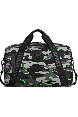 Philipp Plein Boston Reisetasche mit Camouflage-Print