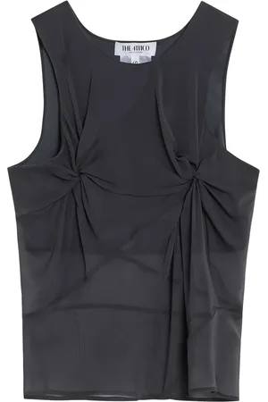 The Attico Top aus Seide