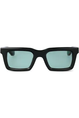 Alexander McQueen Sonnenbrille mit eckigem Gestell