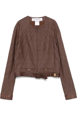Dior 2010 karierte Jacke