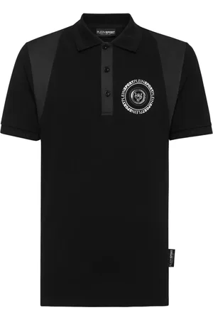 Philipp Plein Poloshirt mit Logo-Patch