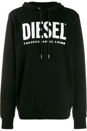 Diesel Kapuzenpullover mit Logo-Print