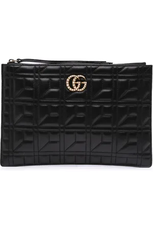 Gucci 2016-2025 GG Marmont Matelasse Pearly Clutch aus Leder