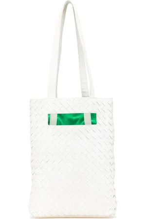 Bottega Veneta 2012-2024 Intrecciato North South Slot Tote Bag aus Nappaleder