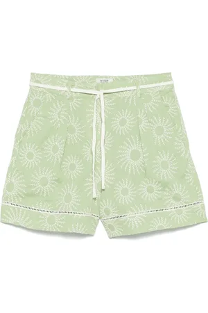 Scotch&Soda Shorts mit Blumenstickerei