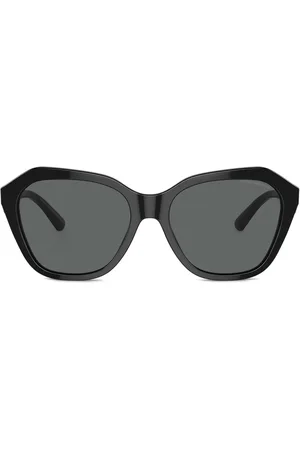 Emporio Armani Sonnenbrille mit unregelmäßiger Form