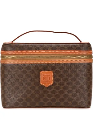 Céline 1997 Macadam Kosmetiktasche aus beschichtetem Canvas
