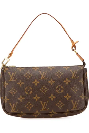 LOUIS VUITTON 2001 Monogram Pochette Accessoires Schultertasche