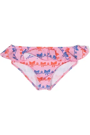 Bobo Choses Gerüschtes Ribbon Bow Bikinihöschen