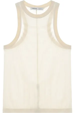 Carven Top mit Sheer-Effekt