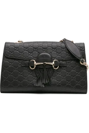 Gucci 2016-2024 mittelgroße Guccissima Emily Schultertasche