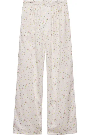 Prada Hose mit Blumen-Print
