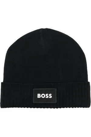 HUGO BOSS Beanie mit Logo-Stickerei