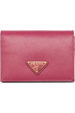 Prada Kleines Portemonnaie aus Saffiano-Leder