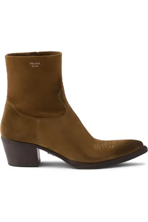 Prada Stiefel aus Wildleder