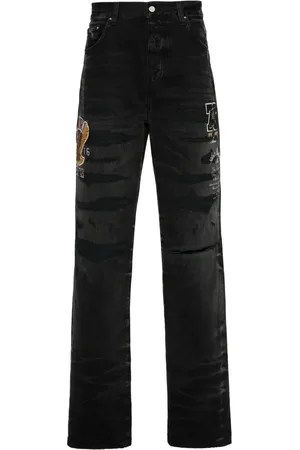 AMIRI Varsity Straight-Leg-Jeans