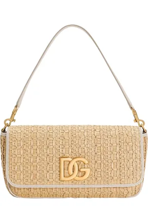Dolce & Gabbana Umhängetasche mit Logo-Schild