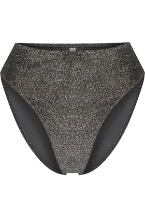 Form and Fold Hoch sitzendes Bikinihöschen im 90s-Style