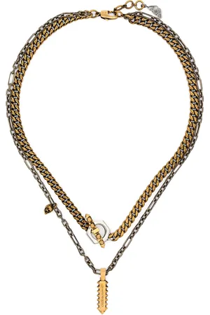 Alexander McQueen Halskette mit Logo-Anhänger