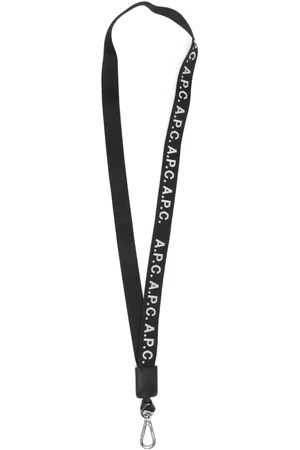 A.P.C. Schlüsselband mit Jacquard-Logo