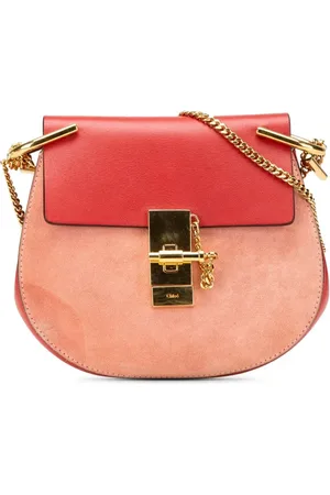 Chloé 2015 mini Drew Umhängetasche aus Wild- und Kalbsleder