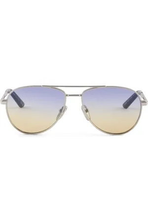Prada Sonnenbrille mit Logo-Gravur