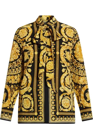 VERSACE Bluse mit Print