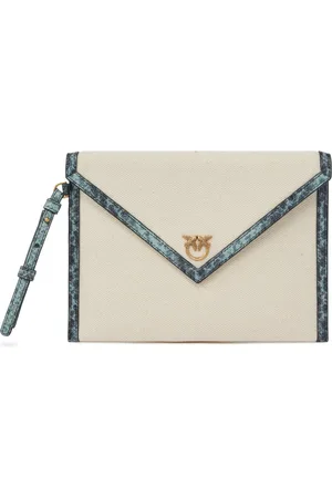 Pinko Clutch aus Canvas