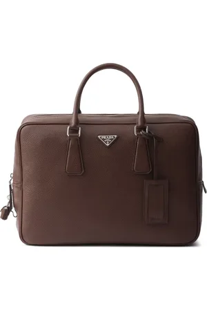 Prada Strukturierte Aktentasche