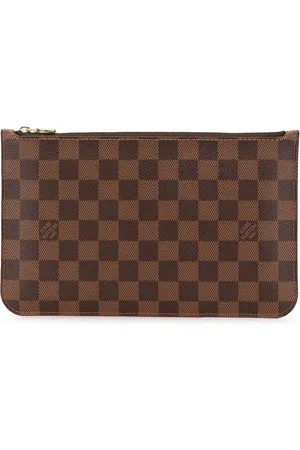 LOUIS VUITTON 2015 Neverfull MM Clutch