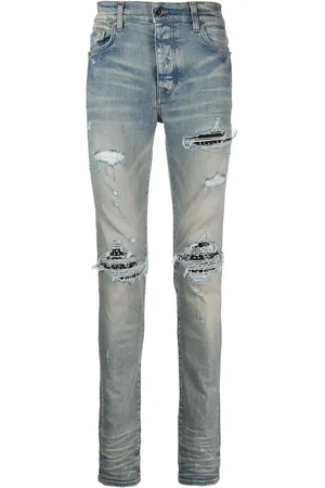 AMIRI MX1 Skinny-Jeans im Distressed-Look