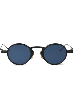 Thom Browne Sonnenbrille mit rundem Gestell