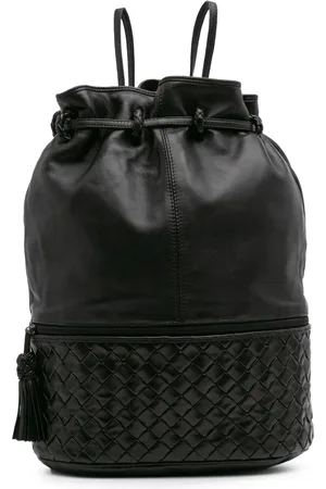 Bottega Veneta 2012-2024 Nappa Intrecciato Rucksack mit Kordelzug