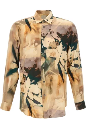 Paul Smith Hemd mit abstraktem Print
