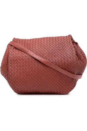 Bottega Veneta 2012-2024 Intrecciato Flap Umhängetasche aus Nappaleder